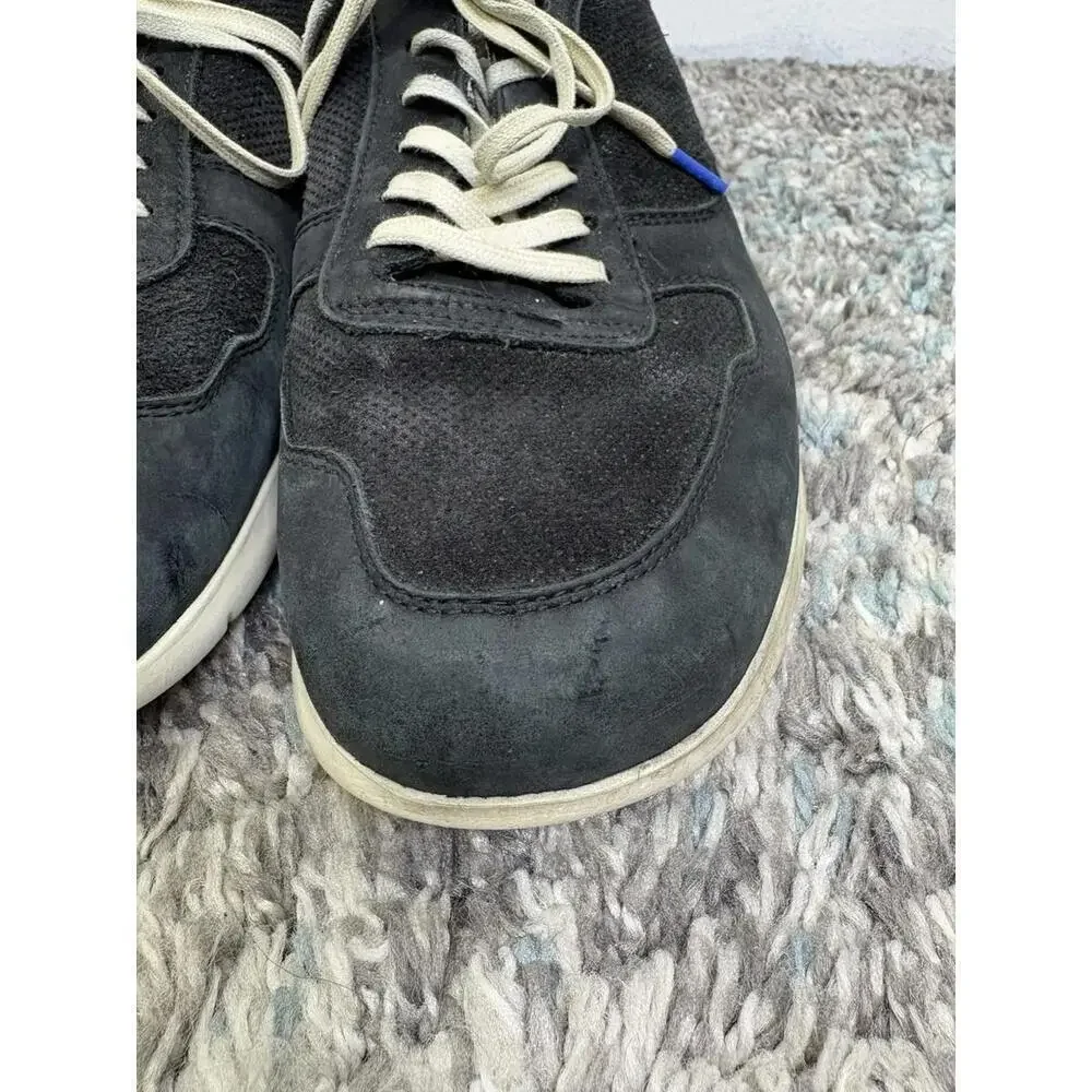Birkenstock Shoes Mens 44 11 Cincinnati Suede Sneaker Black Casual Cork Footbed